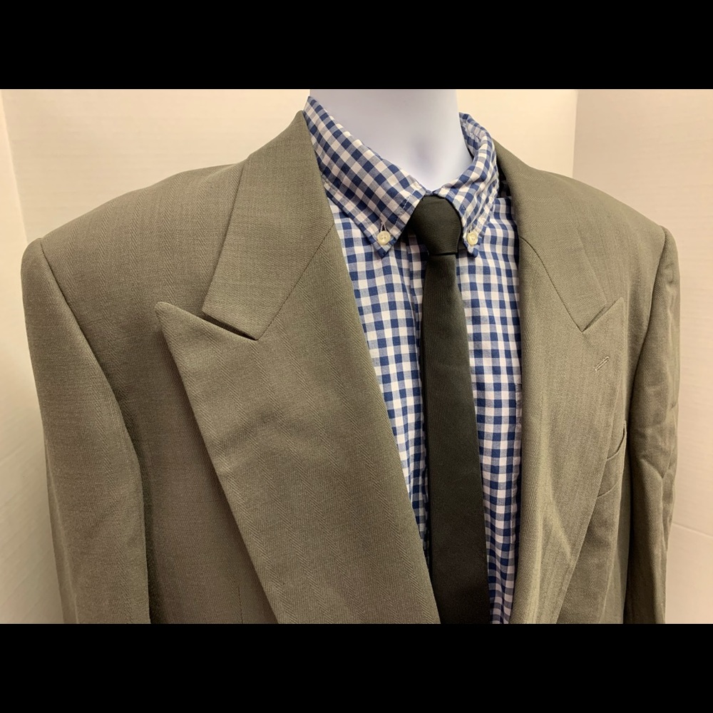 Mani Gray Double Breast Sport Coat Sz. 42L
